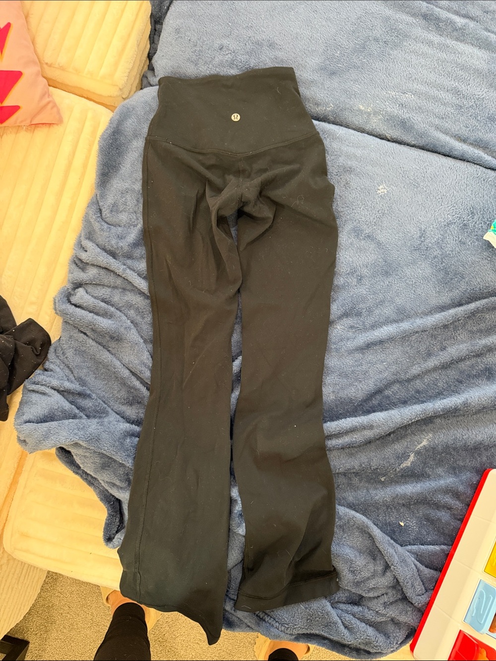lululemon athletica Black Flare Leggings